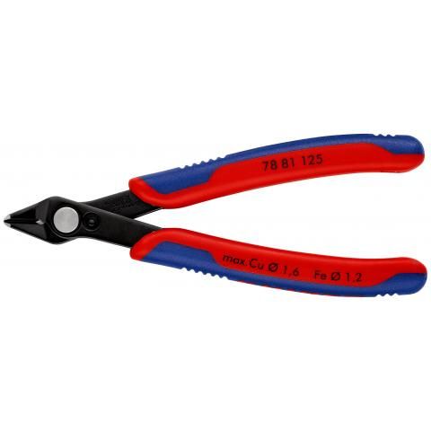 Knipex - Cleste sfic pentru electronica 125 mm, blister [7881125SB]