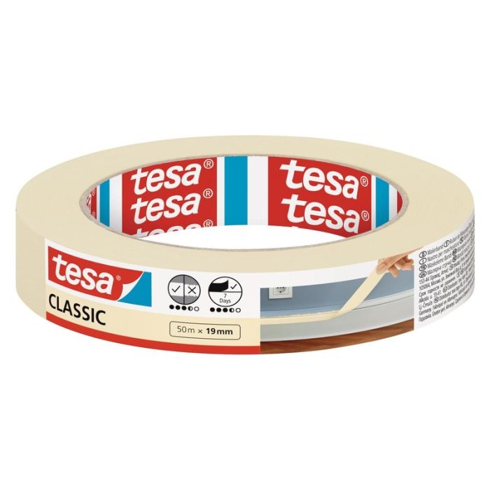 Tesa - Banda de marcare CLASSIC, 19mm, 50m [52803-00000-01]