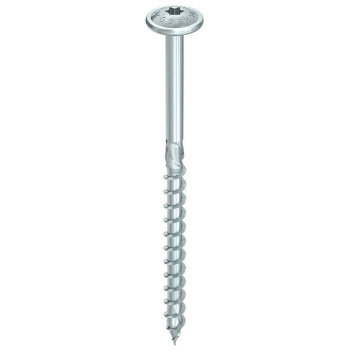 HECO - Surub TelKo TD, 6x240mm, cap bombat HD25, ZA, partial filetat, cu filet suplimentar [62285]