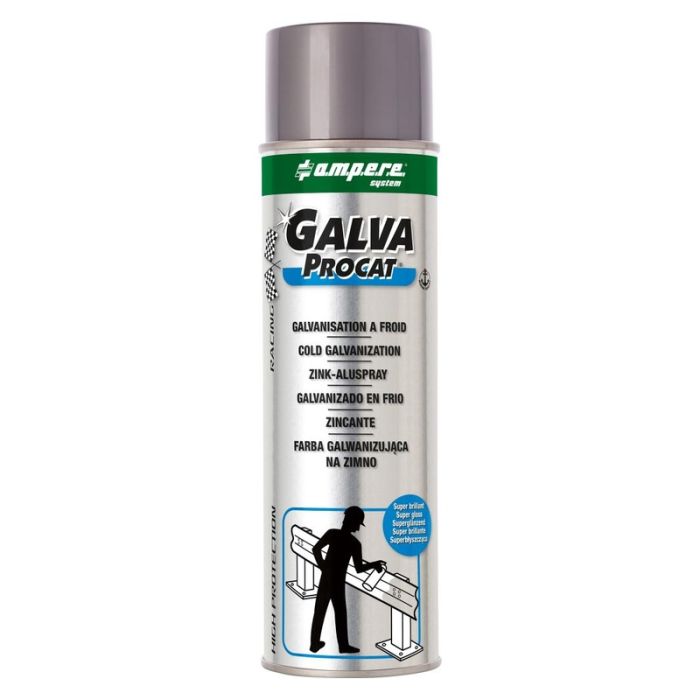 a.m.p.e.r.e - Spray zinc Galva Procat, 500 ml, super lucios [10025]