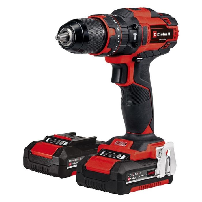 Einhell - Masina de gaurit cu impact fara fir TE-CD 18/40 Li-i +64 (2x2,0Ah) [4513992]