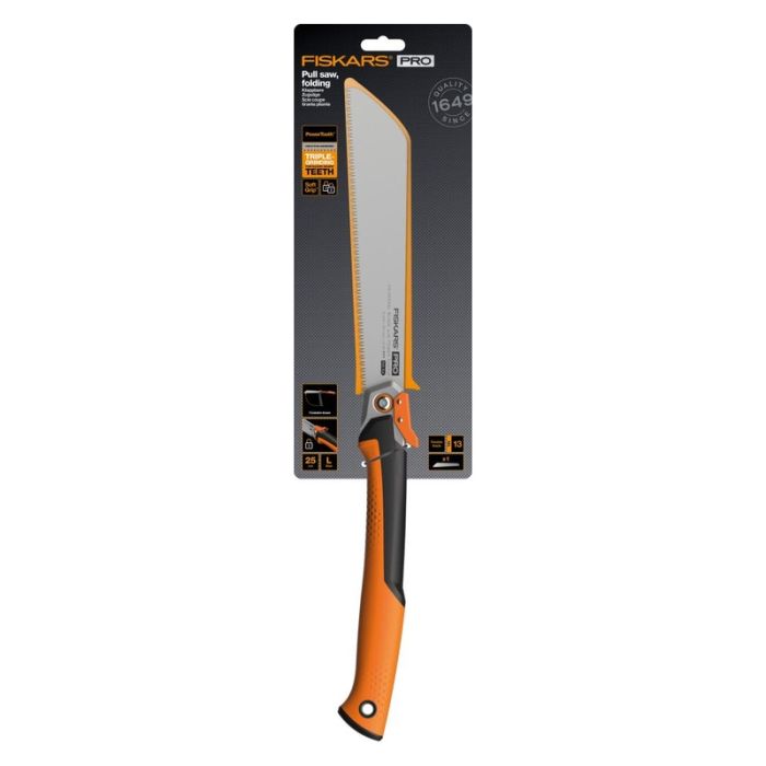 Fiskars - Fierastrau de mana pliabil SW-72, 25cm, 39 dinti/inch [1062933]