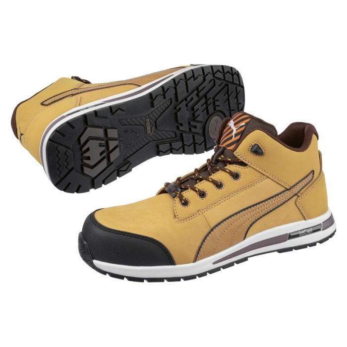 Puma Safety - Bocanci 633180, S3, SRC, negru, HRO, bej, mas. 40