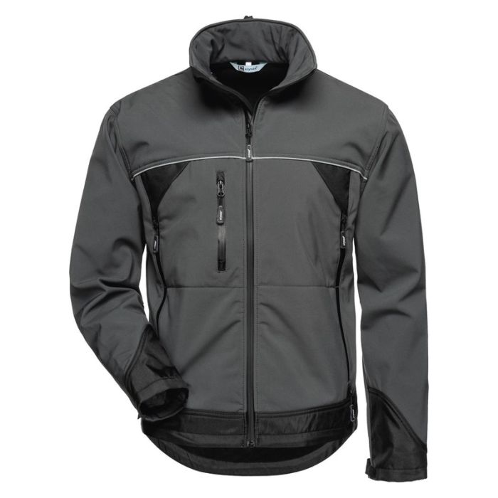 Elysee - Jacheta softshell BETA, gri/negru, mas. 2XL