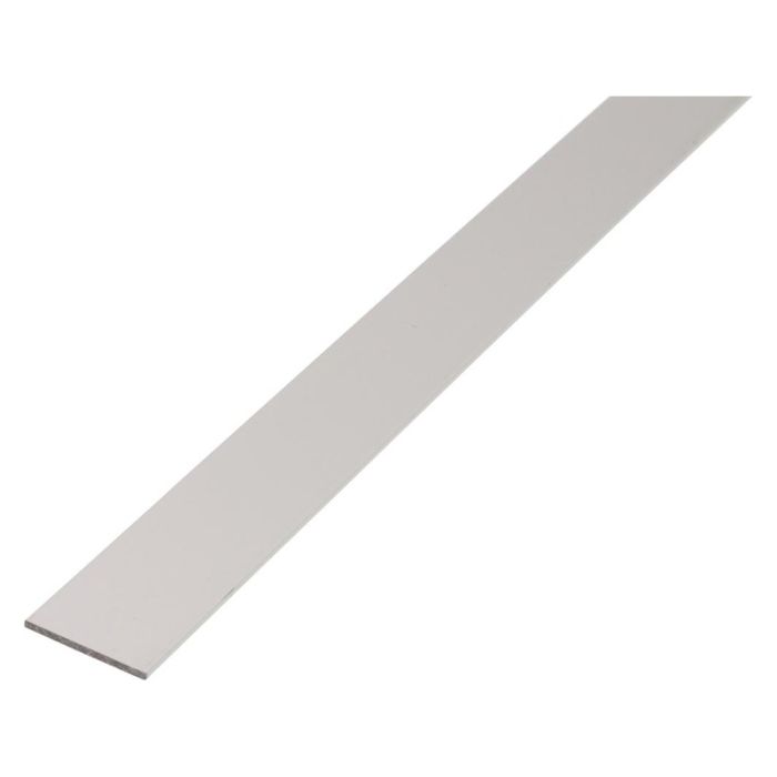 Alberts - Bara plana din aluminiu 1000/40x3mm de culoare argintie [473051]