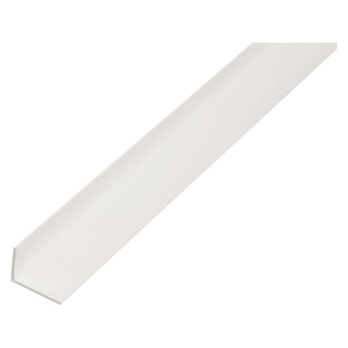 ALBERTS - Profil 90 grade, plastic alb, 20x10mm, 2m [479329]