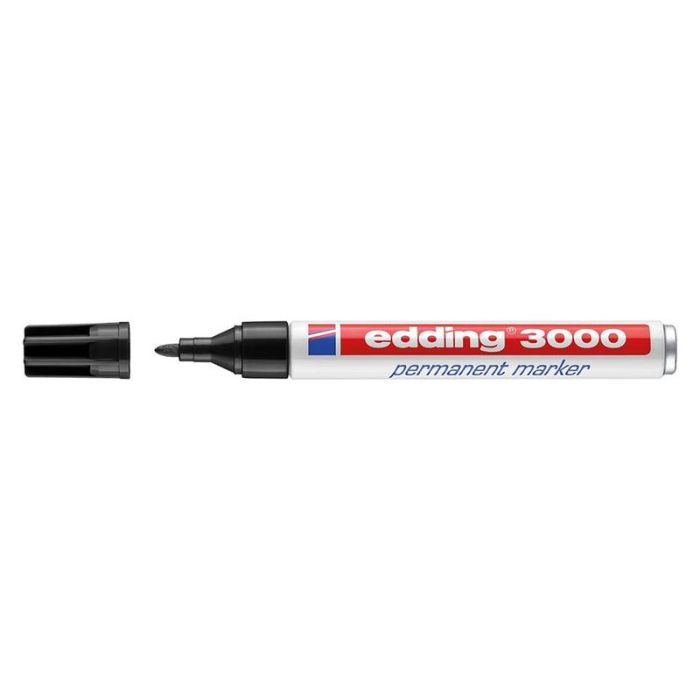 Edding - Marker permanent 3000 negru [4-3000001]