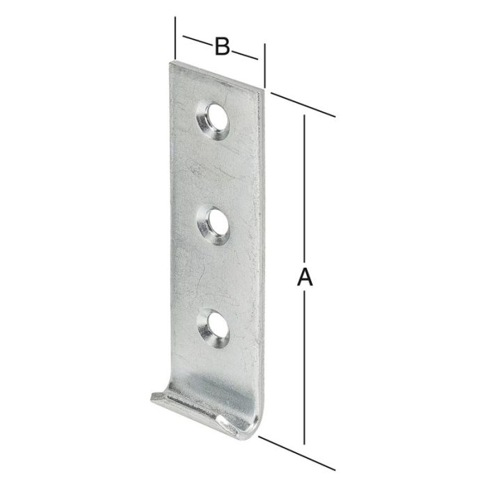 VORMANN - Carlig de blocare, zincat, 44x15mm [000008115Z]