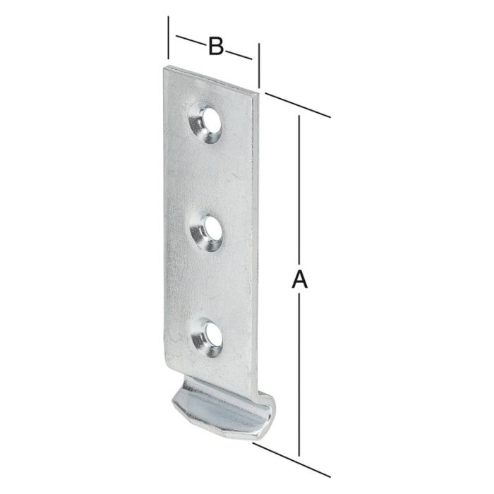 VORMANN - Carlig de blocare, inox, 46x18mm [010009018]