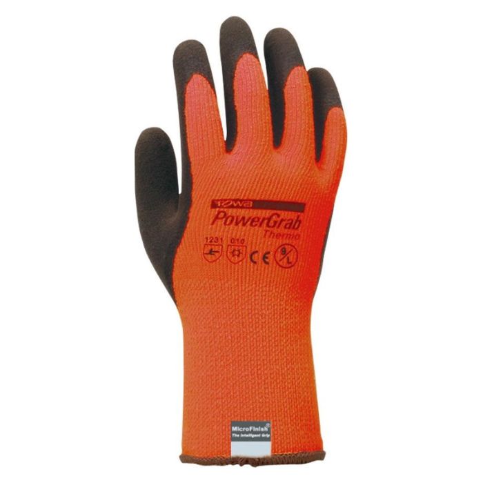 TOWA - Manusi de protectie Power Grab Thermo, portocaliu/negru, mas. 10 [H524/10]