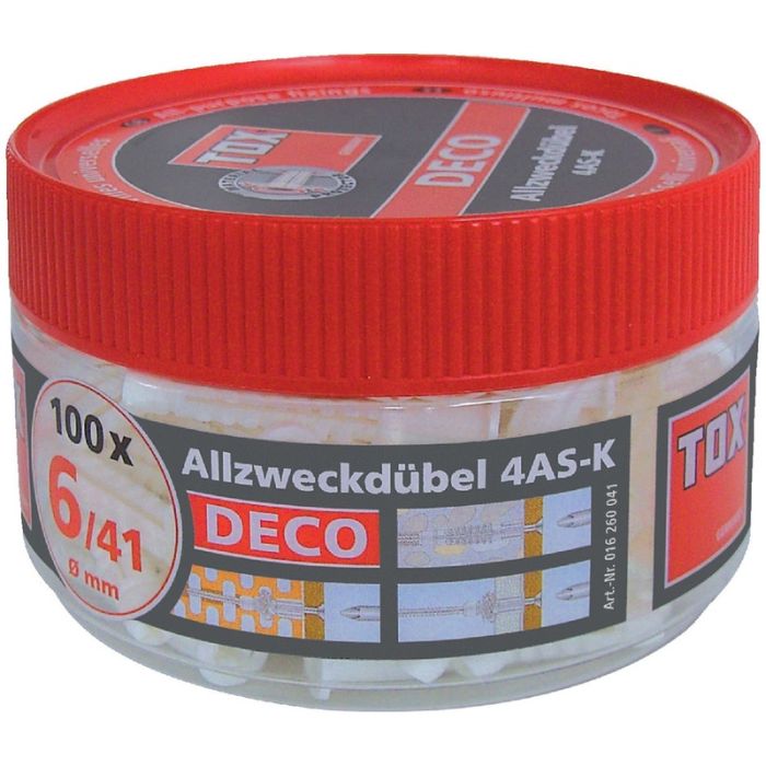 TOX - Diblu universal Deco 12x76mm, in cutie rotunda 25mm [16260101]