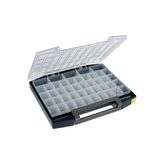 Raaco - Organizator plastic Boxxser 55, 5x10-45, albastru