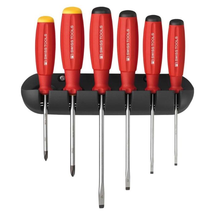 PB Swiss Tools - Set surubelnite slot PH SwissGrip 6 piese [PB8244]