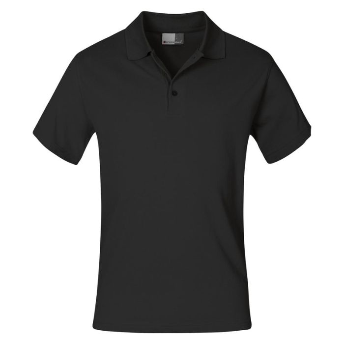 promodoro - Tricou Polo 4001, negru, mas. XXL