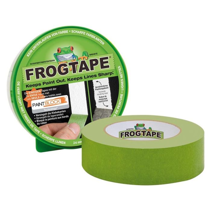 FrogTape - Banda de mascare verde, 24mm. 41.1m [631-00]