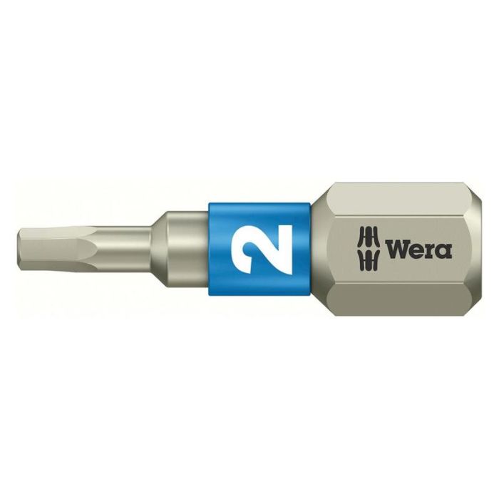 Wera - Bit inox 1/4" DIN3126 C6.3, HEX 2x25mm [05071071001]