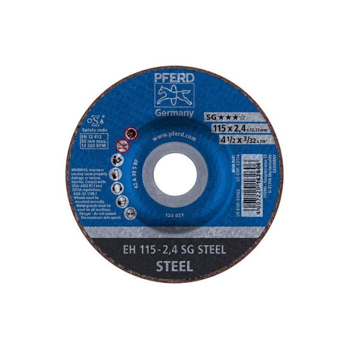 Pferd - Disc de debitatare A30SSG 115x2.4mm [EH115-2,4A30SSG]