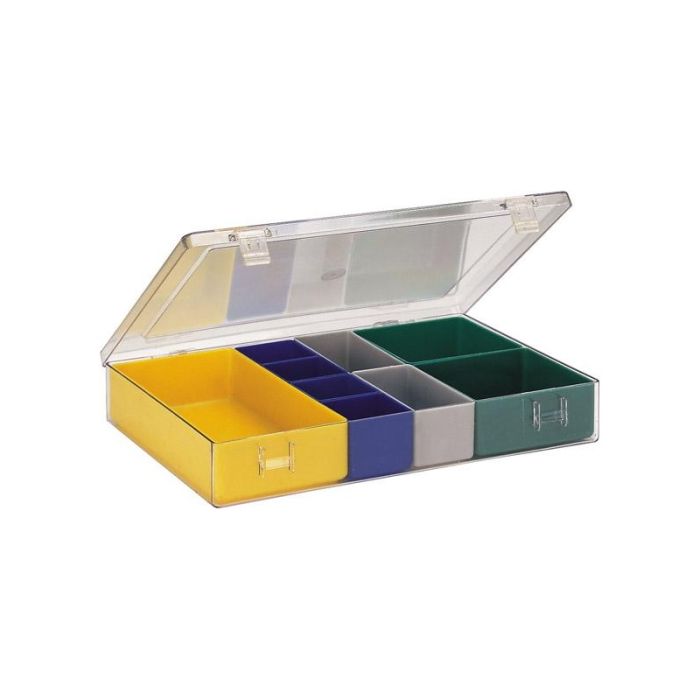 LA-KA-PE - Organizator cu capac 307x225x50mm cu 9 compartimente