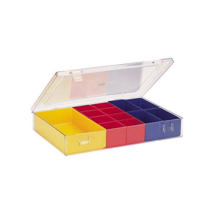 LA-KA-PE - Organizator cu capac 307x225x50mm cu 13 compartimente [4.07]