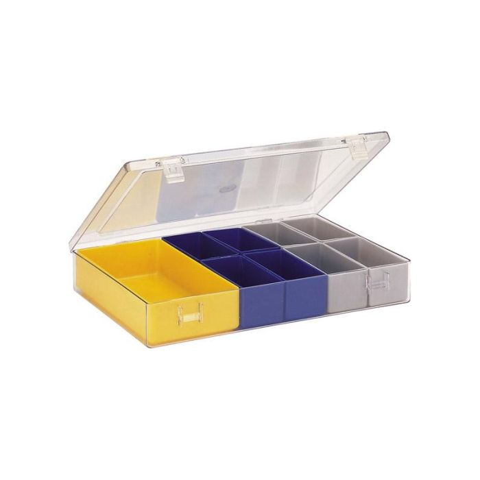 LA-KA-PE - Organizator cu capac 307x225x50mm cu 9 compartimente