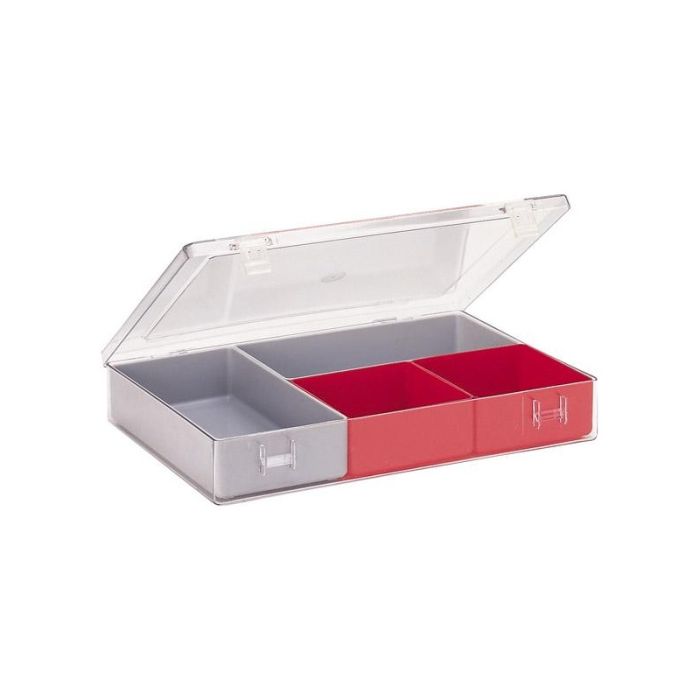 LA-KA-PE - Organizator cu capac 307x225x50mm cu 4 compartimente [LA4.10]