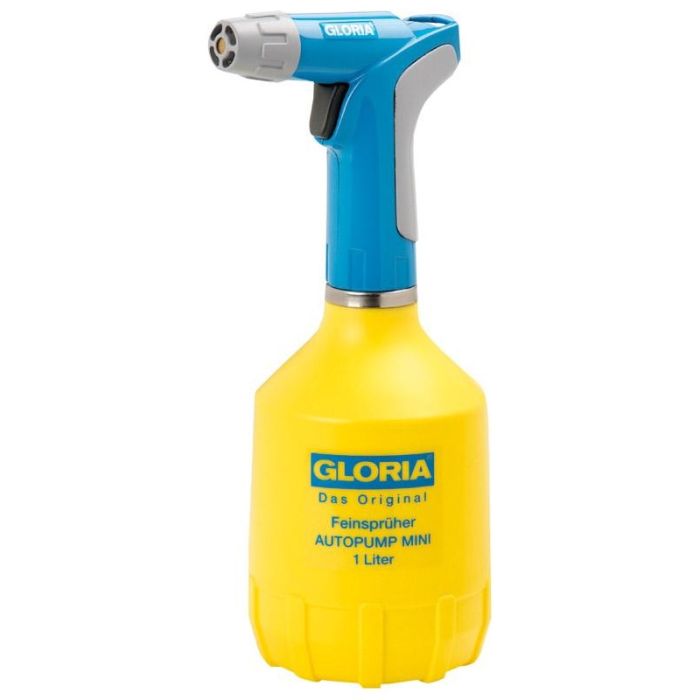 GLORIA GARTEN - Pulverizator fin AutoPump Mini, 1L, cu baterii (nu sunt incluse) [9500000]