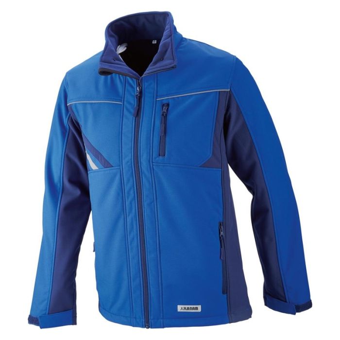 Planam - Jacheta softshell HIGHLINE, albastru, mas. 2XL