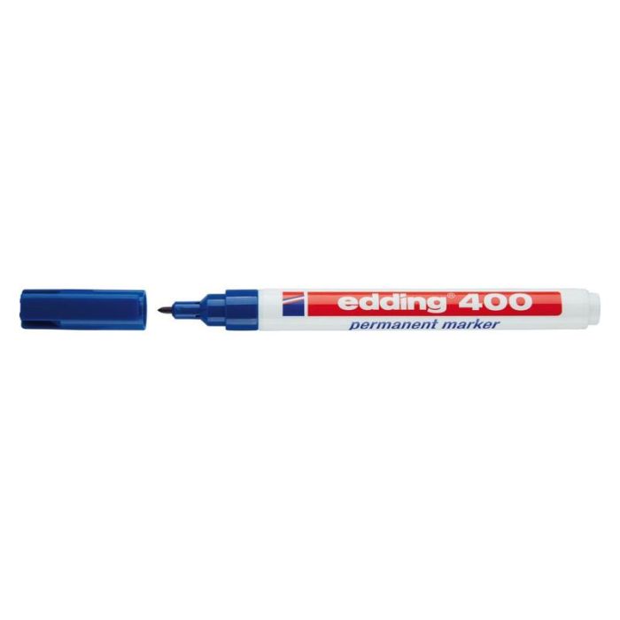 Edding - Marker permanent 400 albastru [4-400003]