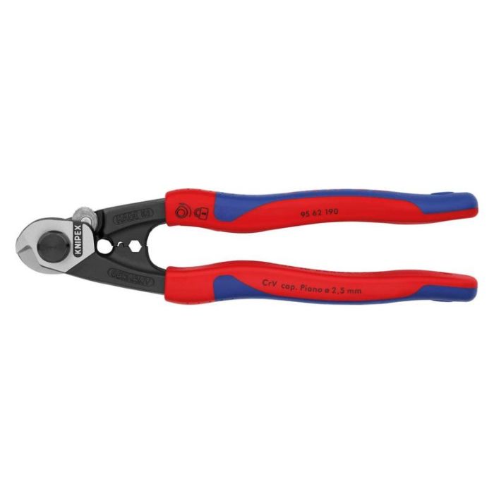 KNIPEX - Cleste pentru taiat cabluri cu manere bicomponent 190mm [9562190]