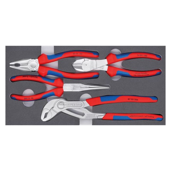 KNIPEX - Set clesti Basic cromat 4 piese [002001V17]