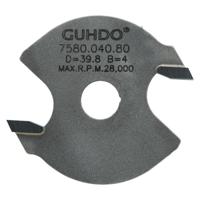 GUHDO - Cap de frezare pentru caneluri 172/8, Z2, 40x2.5x8 [7580.025.80]