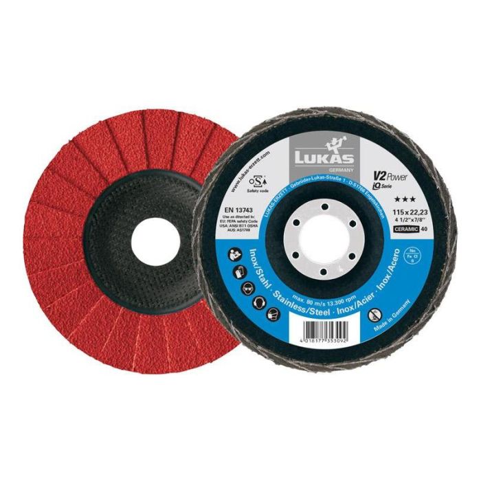 LUKAS - Disc lamelar V2 PowHD 125mm CER P40 [A27441250401450]