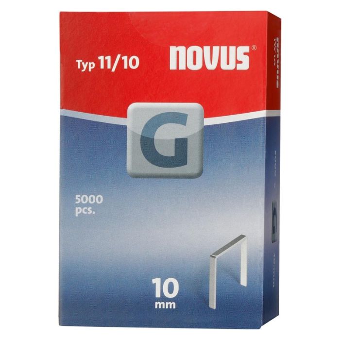 Novus - Capse tip G, 11/10mm, ZA, 5000 bucati