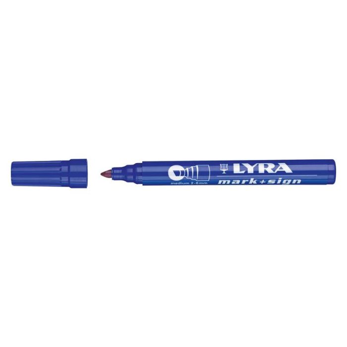 Lyra - Marker permanent albastru 111 2, 6mm [4010051]