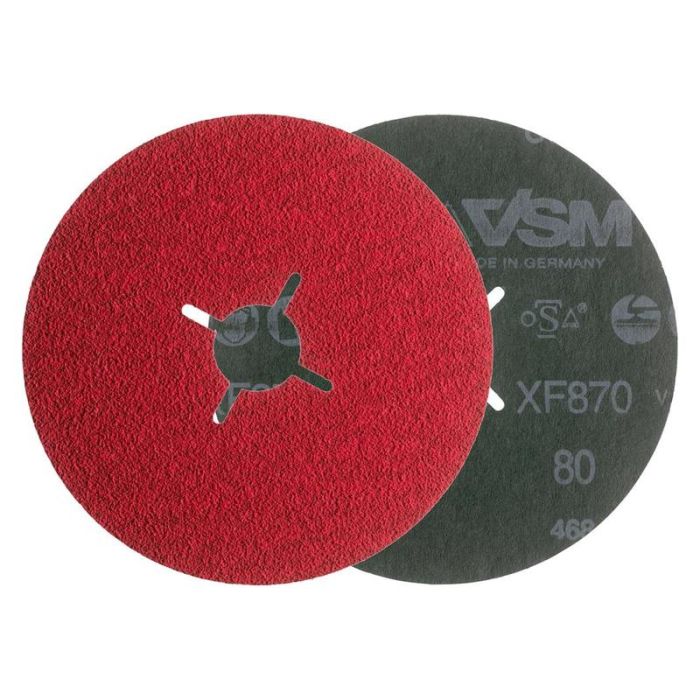 VSM - Disc abraziv din fibra de ceramica 115mm P120 [731259]