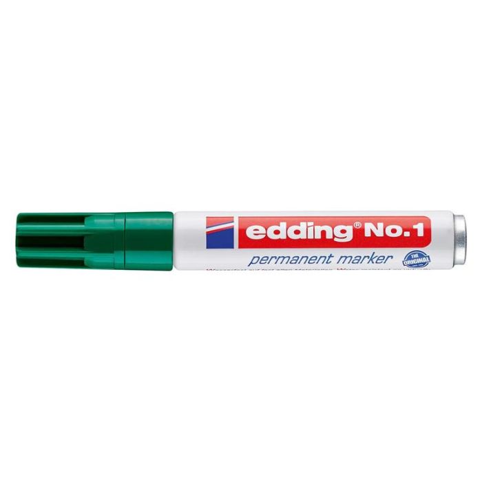 Edding - Marker permanent 1 verde [4-1004]