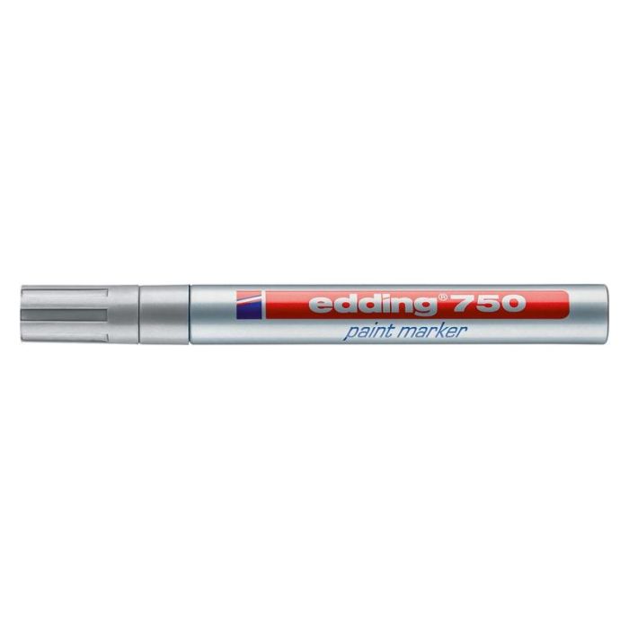 Edding - Marker cu vopsea 750 argintiu [4-750054]