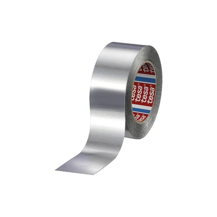 Tesa - Banda adeziva aluminiu, 25mm, 75u, 50m [60670-00000-00]