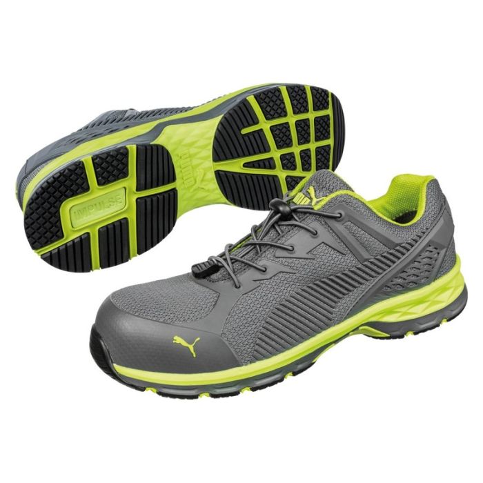 Puma Safety - Pantofi Fuse Motion 2, S1P, ESD, gri/lime, mas. 39 [643880/39]