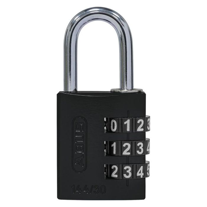 ABUS - Lacat cu cifru 144/30, negru [4003318809279]