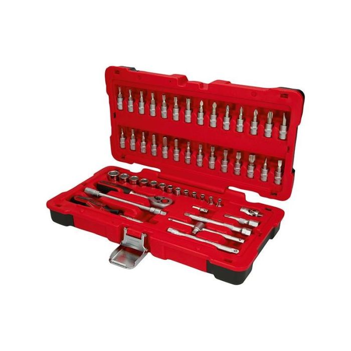 KS Tools - Trusa chei tubulare si biti 1/4" Tools 50 piese [9510650]