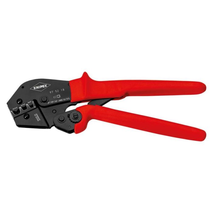 KNIPEX - Cleste cu parghie de sertizare cu capat dublu 2x6,2x10 si 2x16mm2 [975218]