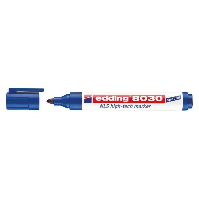 Edding - Marker permanent 8030NLS albastru [4-8030003]