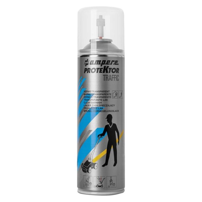 a.m.p.e.r.e - Spray de marcare Traffic, 500ml, alb