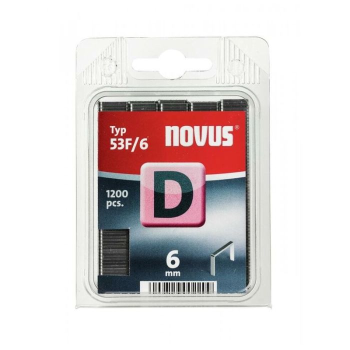 Novus - Capse tip D, 53f/10mm, ZA, 600 bucati