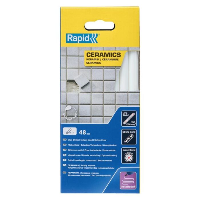 Rapid - Batoane silicon pentru ceramica 12x190mm 48 bucati [5001415]