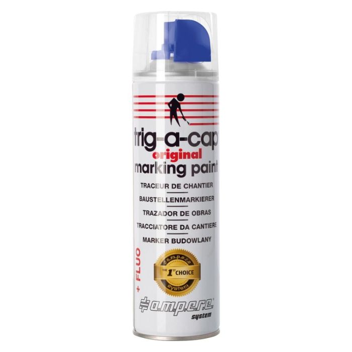 a.m.p.e.r.e - Spray de marcare Tac, 500ml, albastru fluorescent [10719]