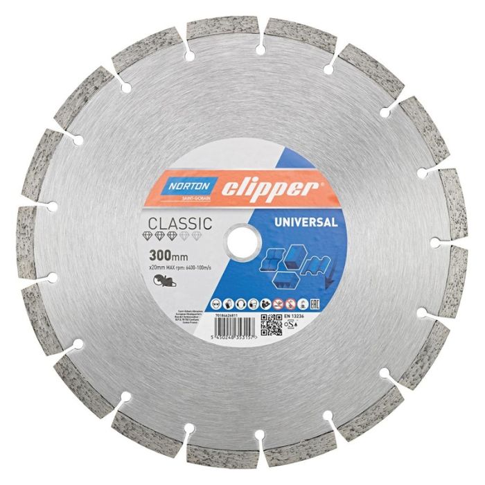 Norton - Disc diamant Classic Universal, 300x20mm