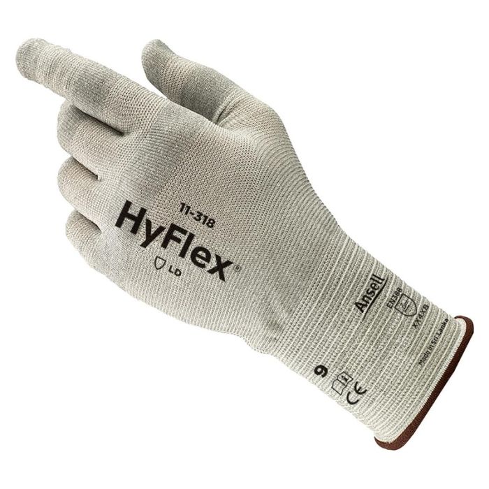 Ansell - Manusi Hyflex 11-318, gri, mas. 10