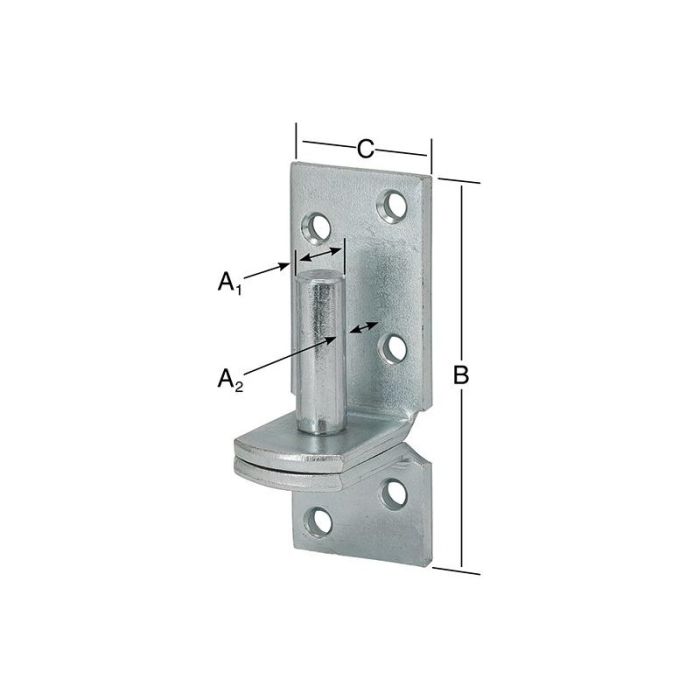 Vormann - Pivot balama DI, zincat, 10x85mm [000073010Z]